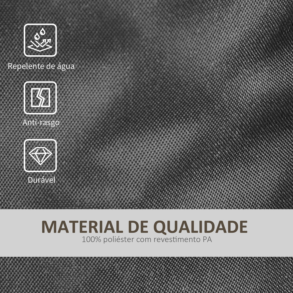 Pack 4 Pesos para Carpas Sacos de Lastro Pesos de Pernas para Toldo Pavilhão Gazebo Sacos de Areia para Exteriores Preto