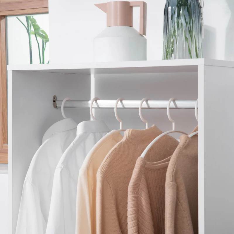 Roupeiro Abert Branco - Design Nórdico - Leva-Me Contigo - Móveis & Decoração