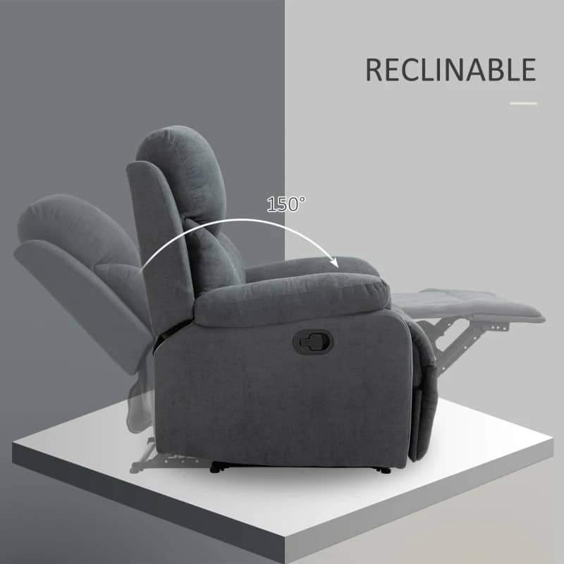 Poltrona Relax Muffy Reclinável  - Design Moderno - Leva-Me Contigo - Móveis & Decoração