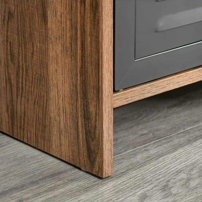 Móvel de TV Indus - 109cm - Design Industrial - Leva-Me Contigo - Móveis & Decoração