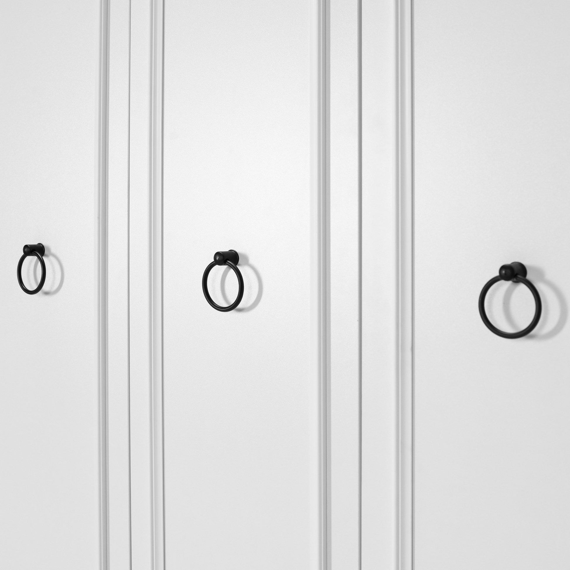 Roupeiro "Victoria" – Branco – 103 x 185 x 52 cm – Design Clássico - A minha loja
