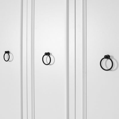 Roupeiro "Victoria" – Branco – 103 x 185 x 52 cm – Design Clássico - A minha loja