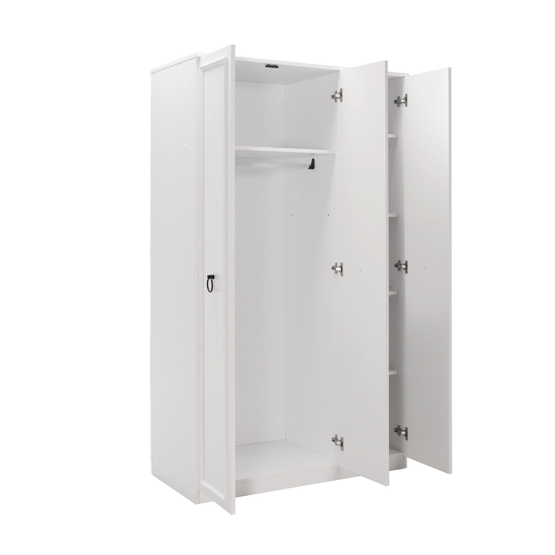Roupeiro "Victoria" – Branco – 103 x 185 x 52 cm – Design Clássico - A minha loja