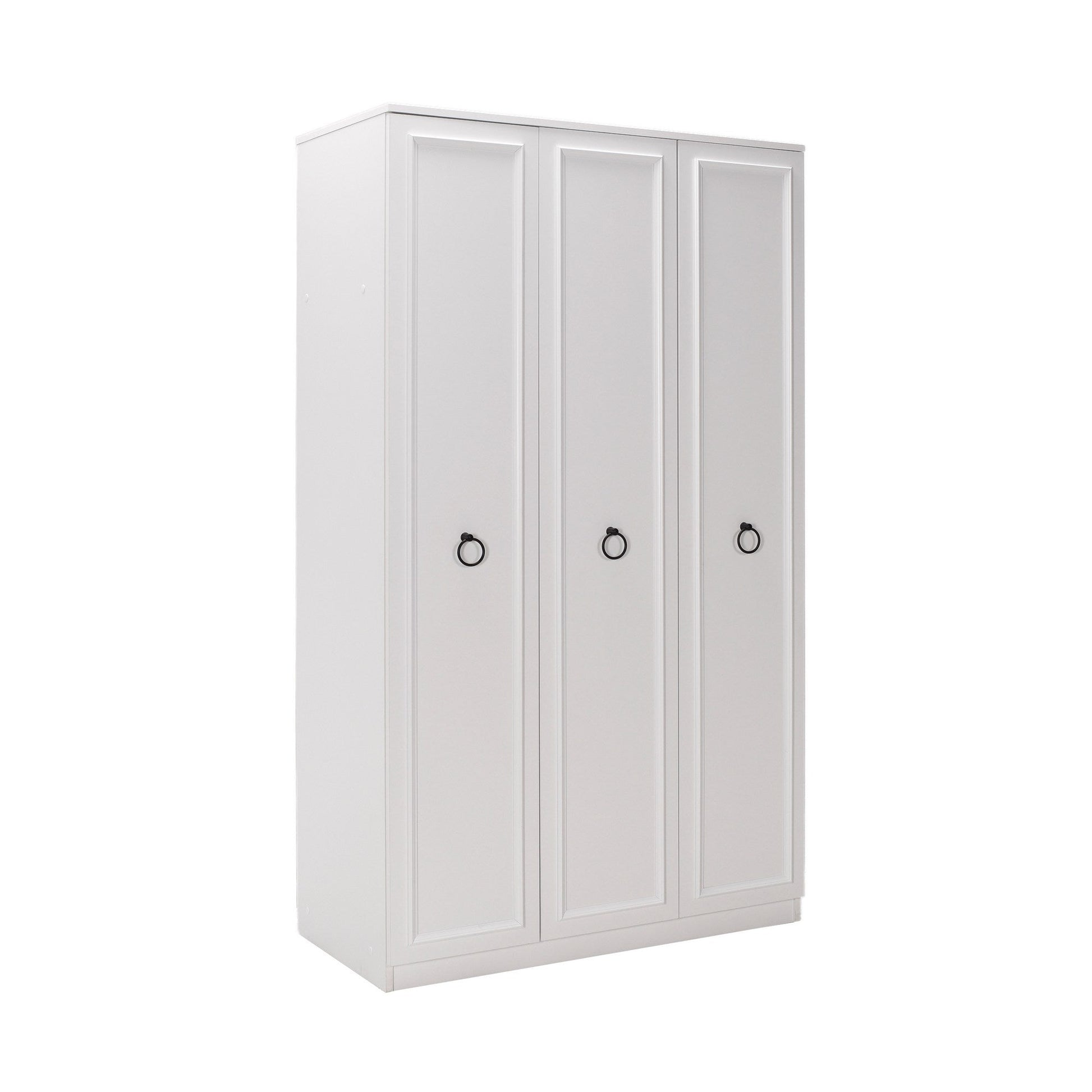 Roupeiro "Victoria" – Branco – 103 x 185 x 52 cm – Design Clássico - A minha loja
