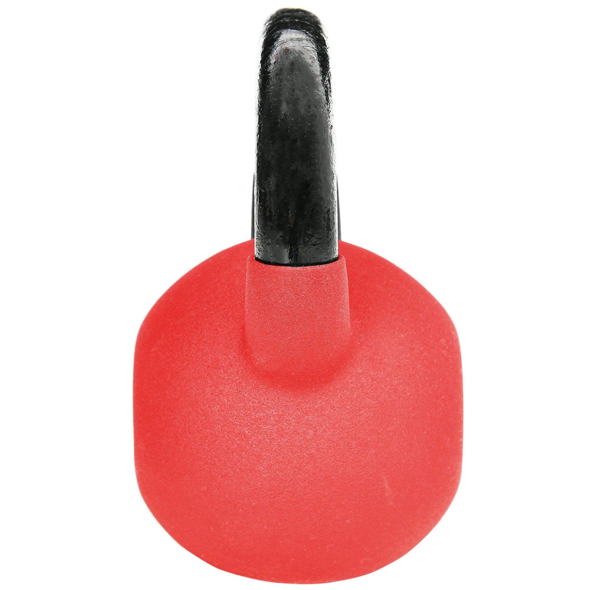 Kettlebell de 10kg de Ferro Fundido Haltere Kettlebell com Revestimento de Neoprene para Treinamento de Força Casa Ginásio 19x12x22 cm Vermelho