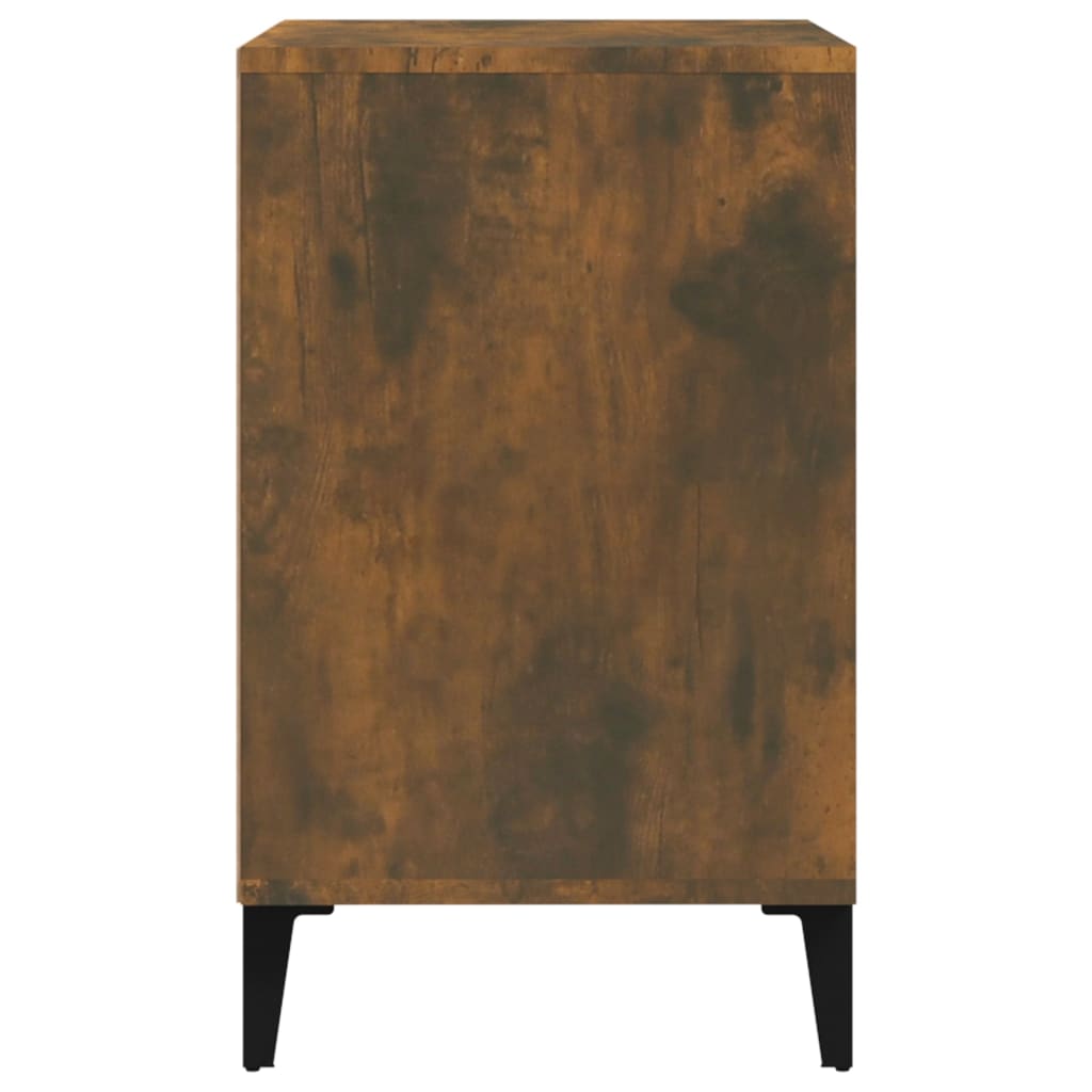 Sapateira 102x36x60 cm derivados de madeira carvalho fumado - A minha loja