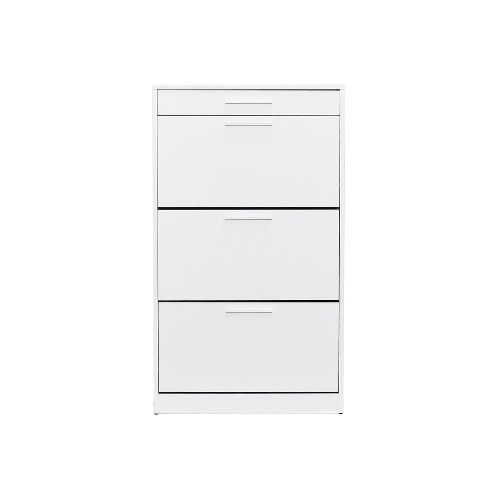 Sapateira "Diamond" - 75 x 128 x 29 cm - Branco e Diamante - Design Moderno - A minha loja
