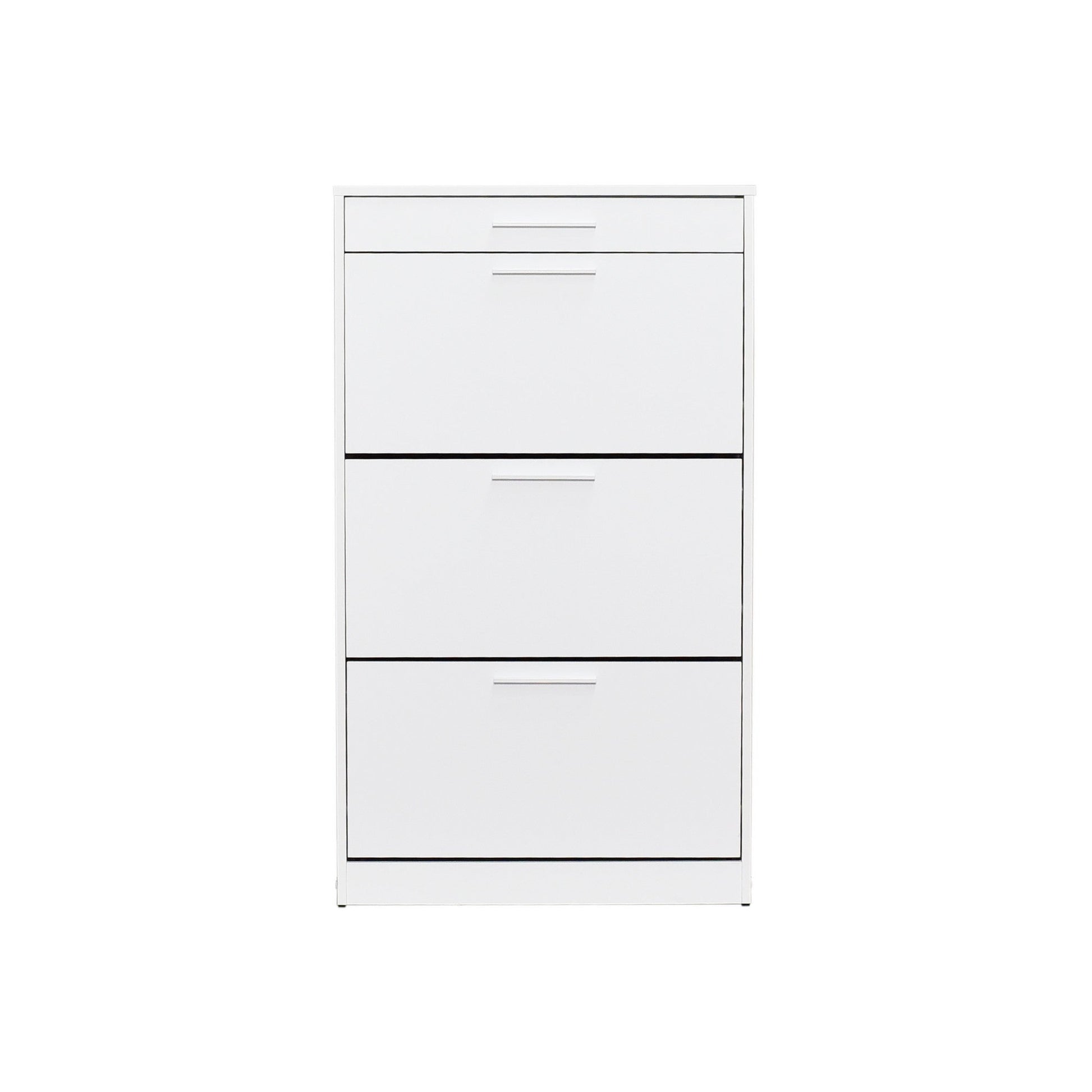 Sapateira "Diamond" - 75 x 128 x 29 cm - Branco e Diamante - Design Moderno - A minha loja