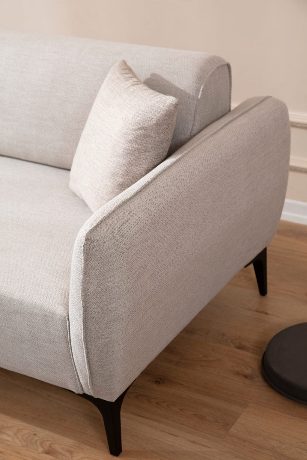 Sofá "Belissimo" Chaise Longue de 3 Lugares – Branco – 270x140x95 cm – Design Moderno - A minha loja