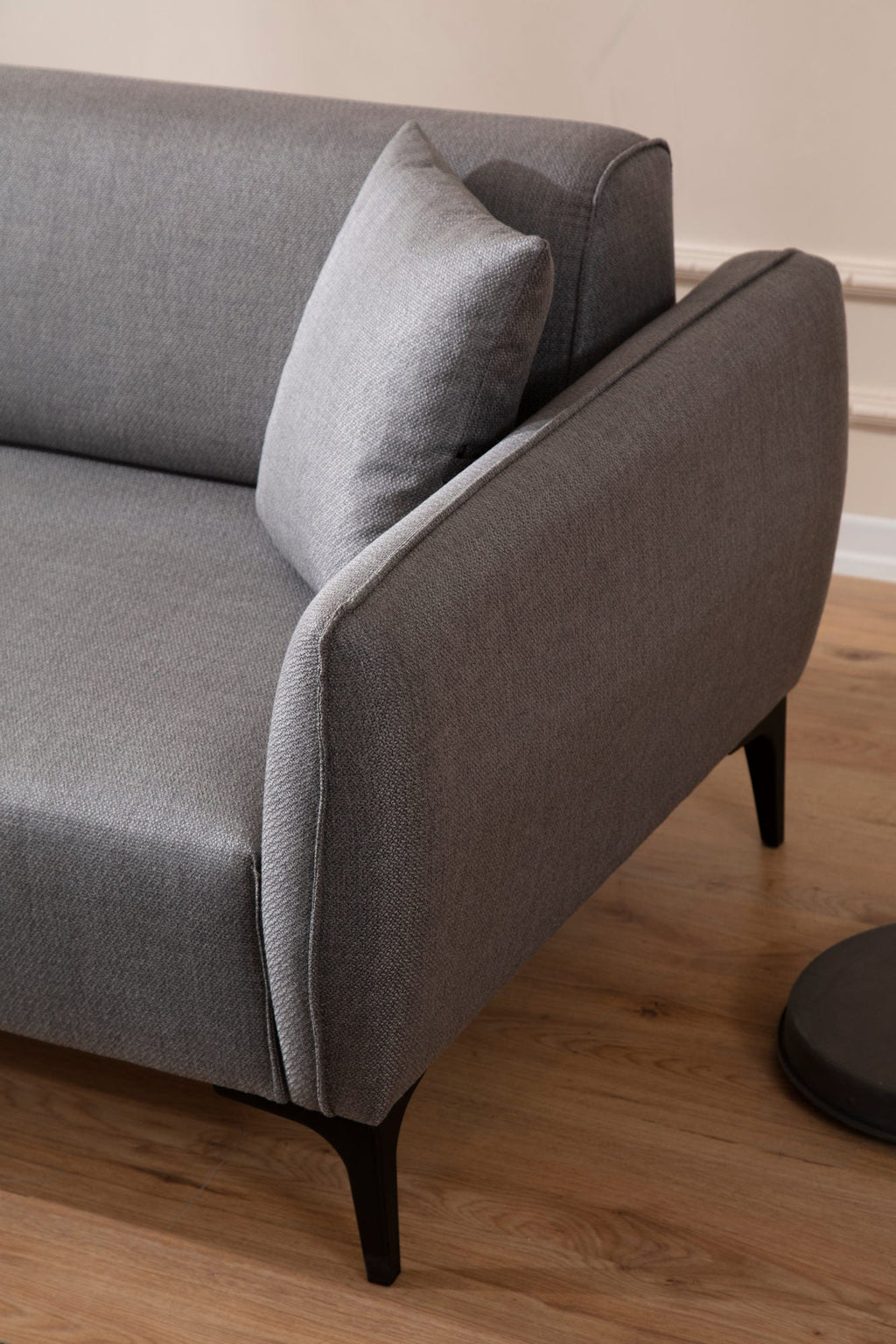 Sofá "Belissimo" Chaise Longue de 3 Lugares – Cinzento – 270x140x95 cm – Design Moderno - A minha loja