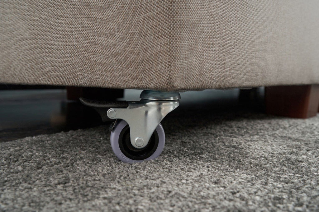 Sofá - Cama Chaise Longue Manama – Cinzento (280 x 206 cm) | Conforto, Estilo e Versatilidade - A minha loja