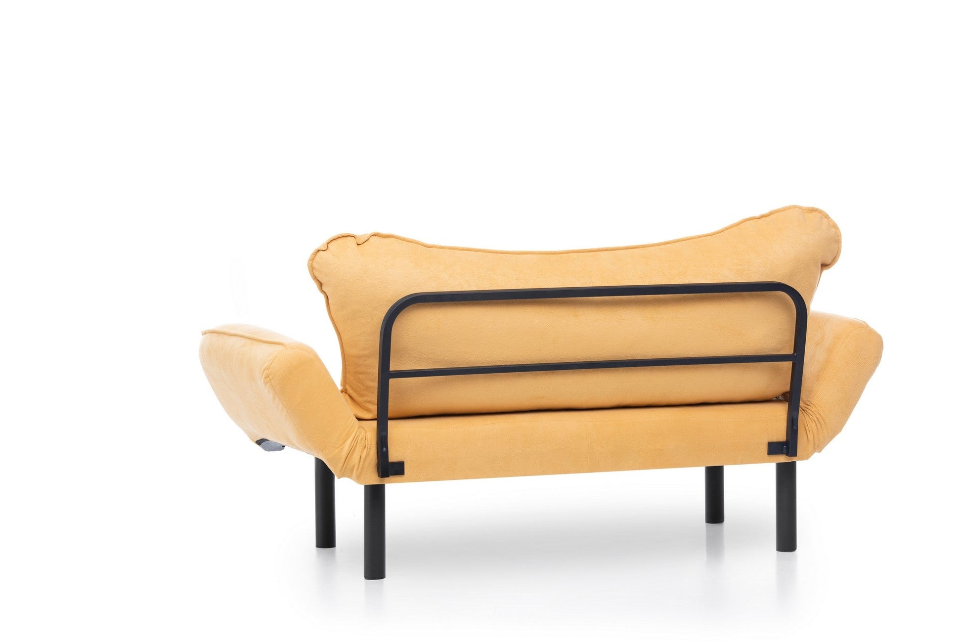 Sofá Cama "Chatto" – Amarelo Mostarda – 180x65x70 cm – Design Moderno - A minha loja