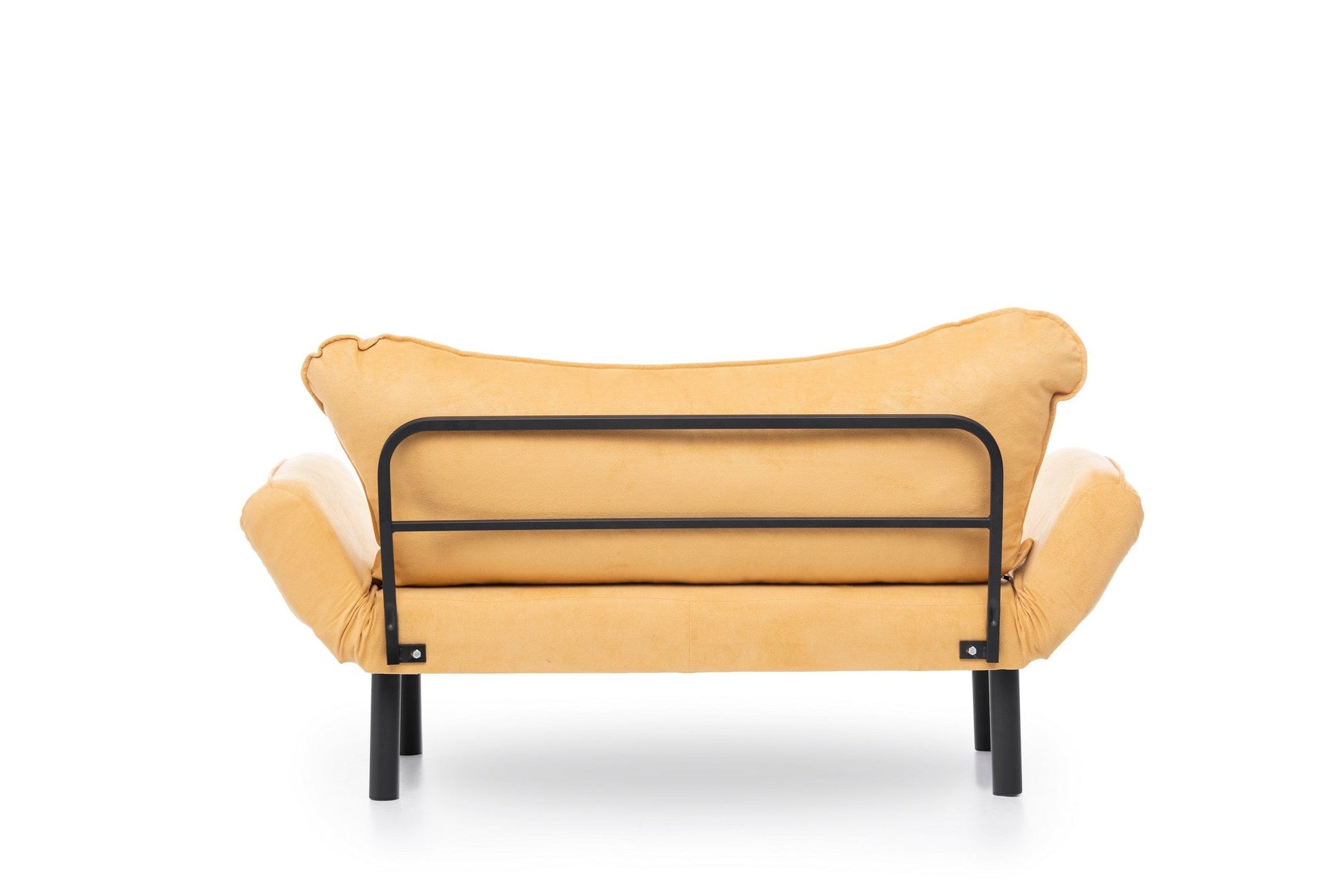 Sofá Cama "Chatto" – Amarelo Mostarda – 180x65x70 cm – Design Moderno - A minha loja