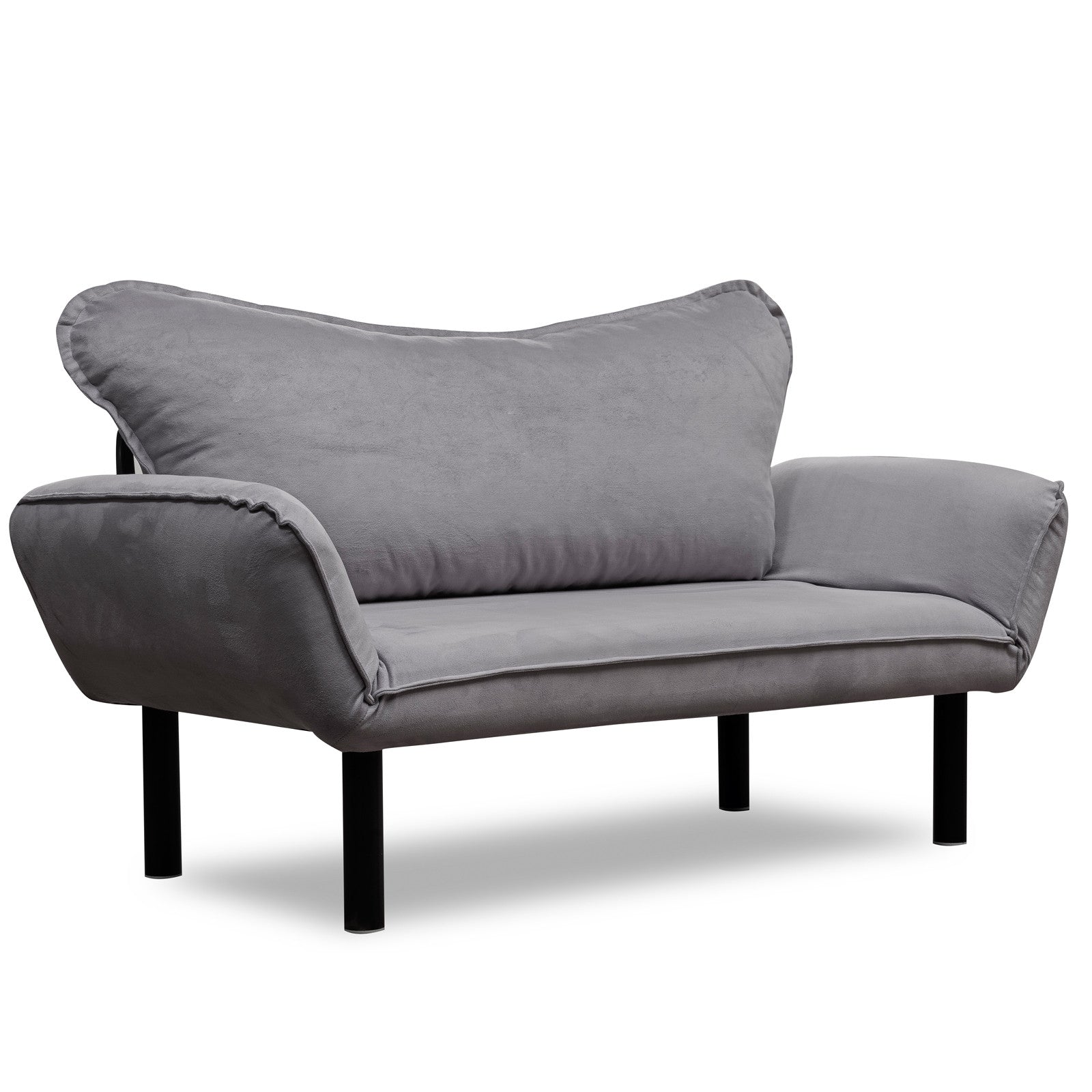 Sofá Cama "Chatto" – Cinzento – 180x65x70 cm – Design Moderno - A minha loja