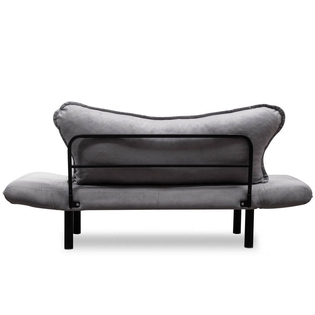 Sofá Cama "Chatto" – Cinzento – 180x65x70 cm – Design Moderno - A minha loja