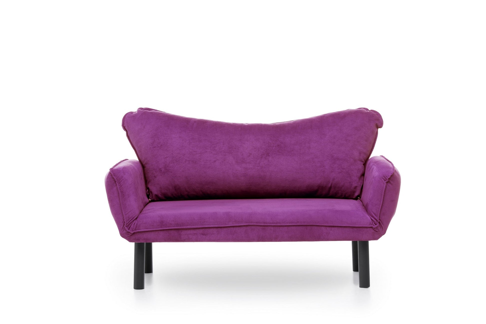 Sofá Cama "Chatto" – Roxo – 180x65x70 cm – Design Moderno - A minha loja
