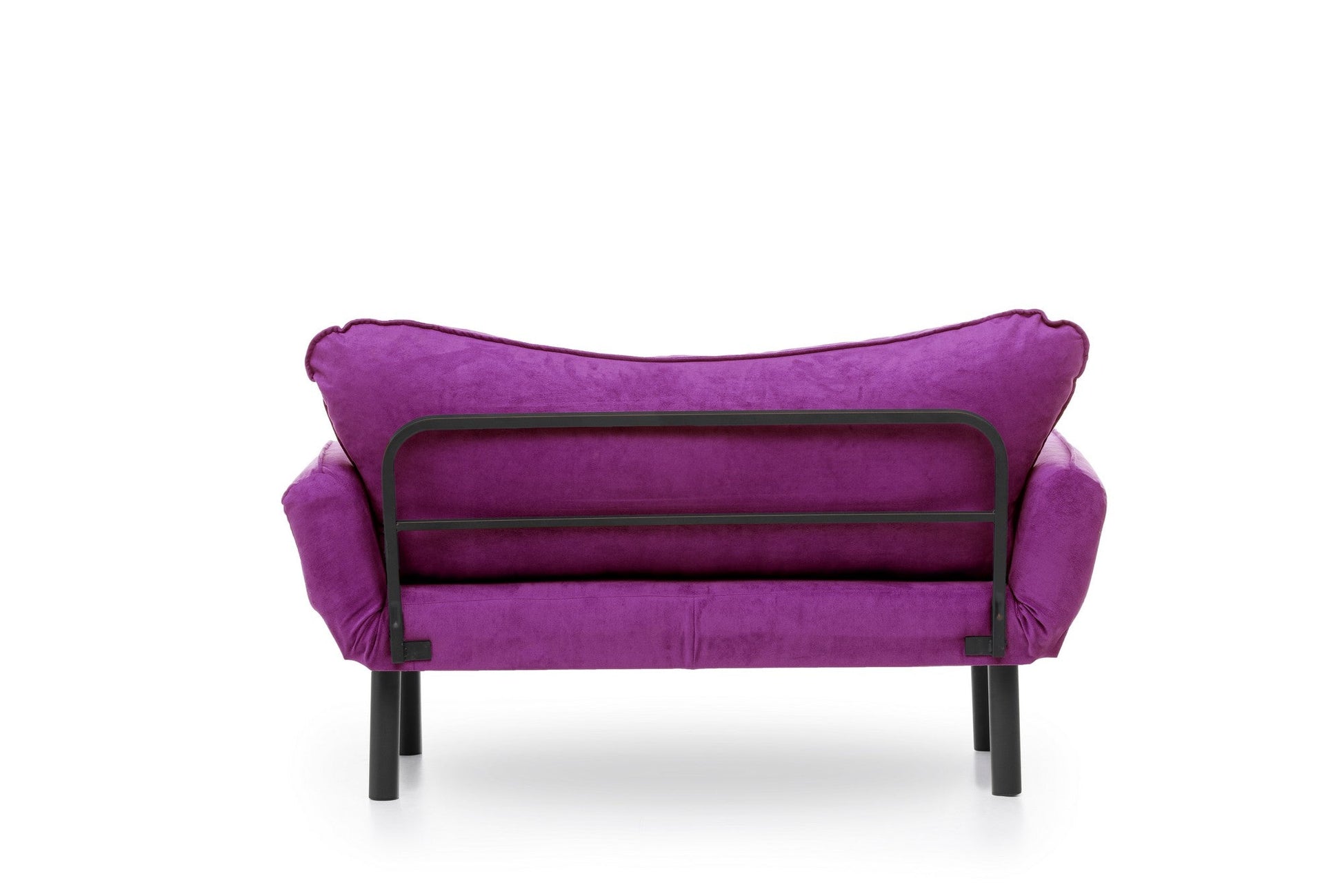 Sofá Cama "Chatto" – Roxo – 180x65x70 cm – Design Moderno - A minha loja