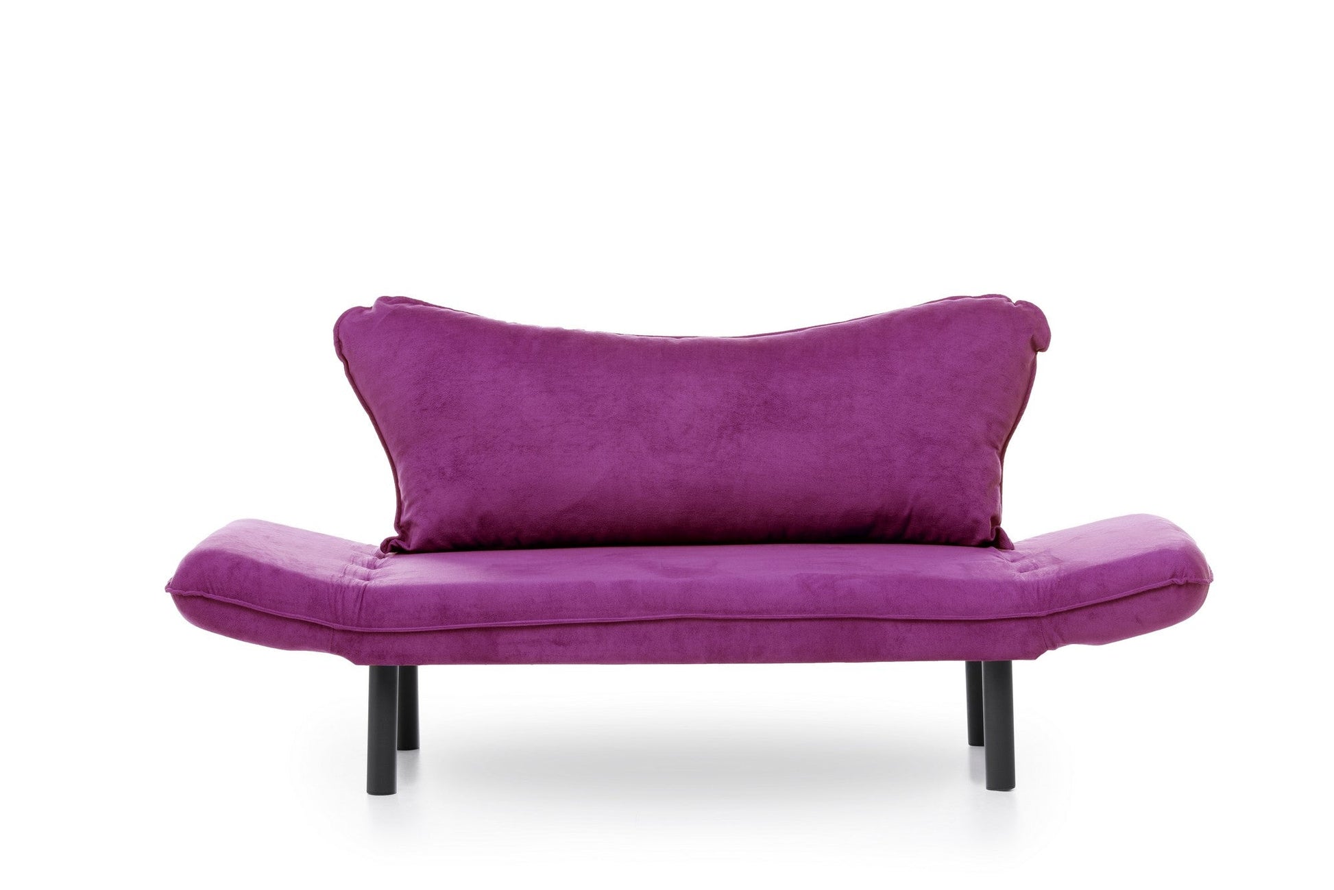Sofá Cama "Chatto" – Roxo – 180x65x70 cm – Design Moderno - A minha loja