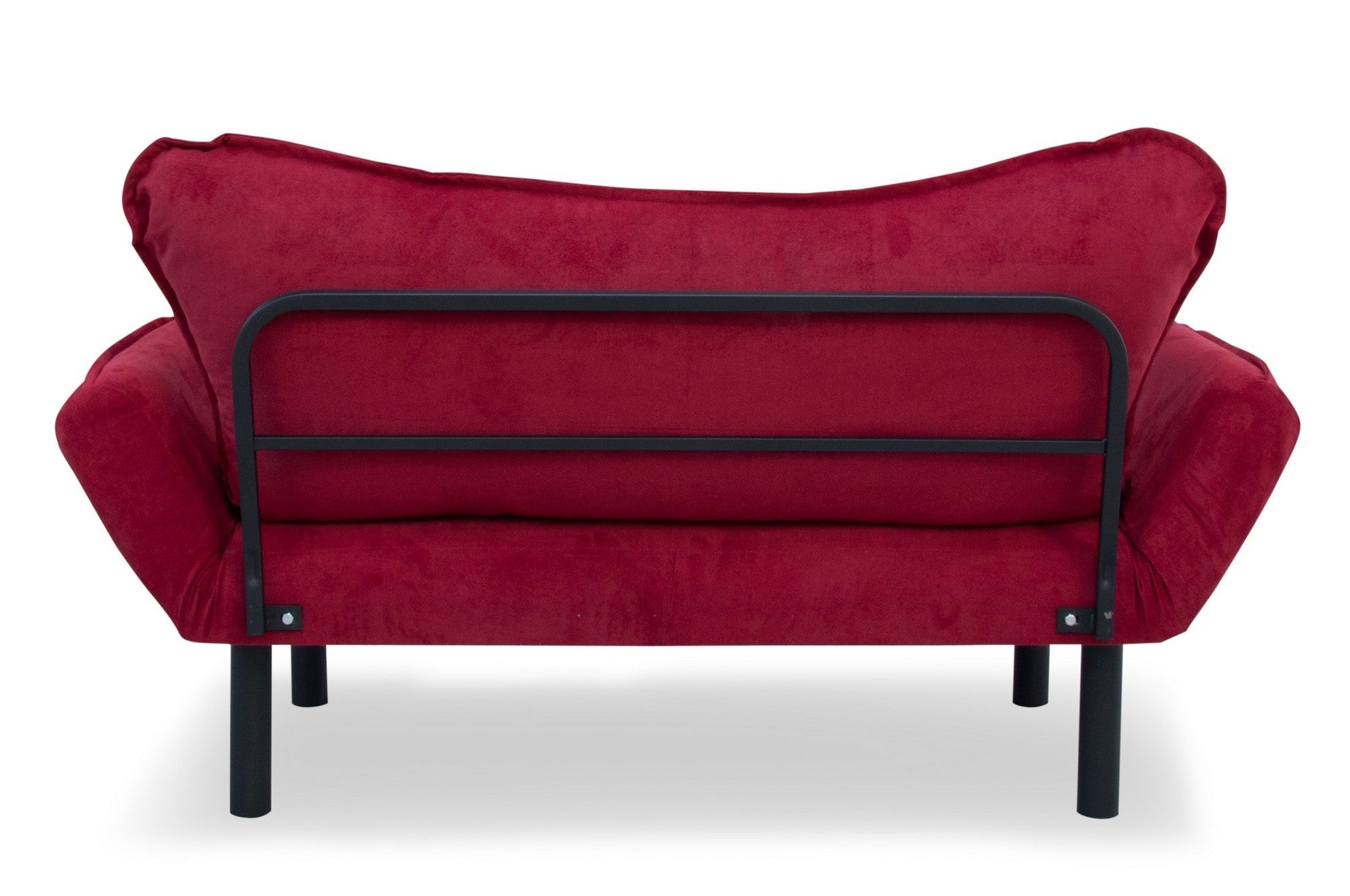 Sofá Cama "Chatto" – Vermelho Tinto – 180x65x70 cm – Design Moderno - A minha loja