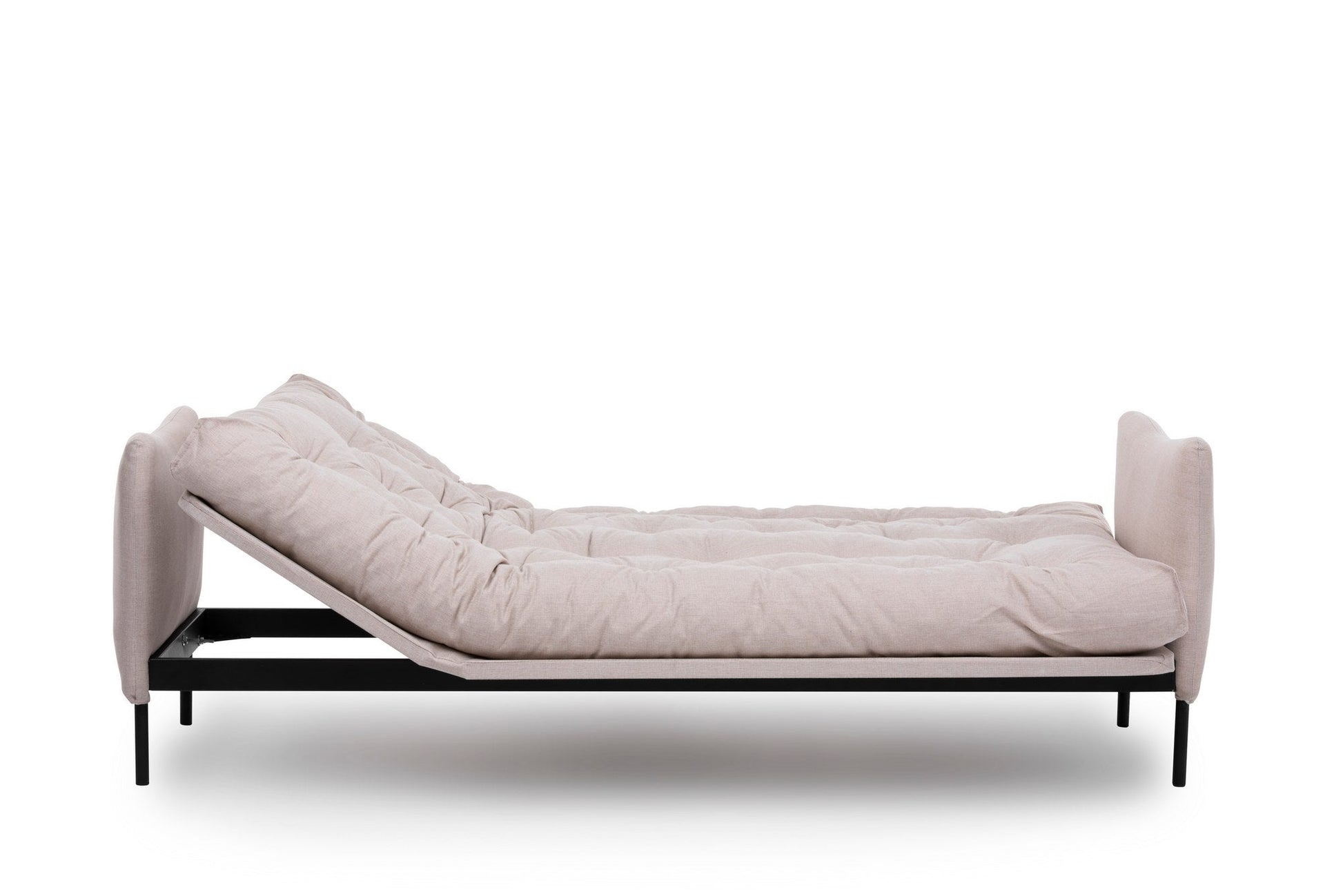 Sofá Cama "Renge" com Encosto Ajustável – Creme - 3 Lugares – Design Moderno - A minha loja
