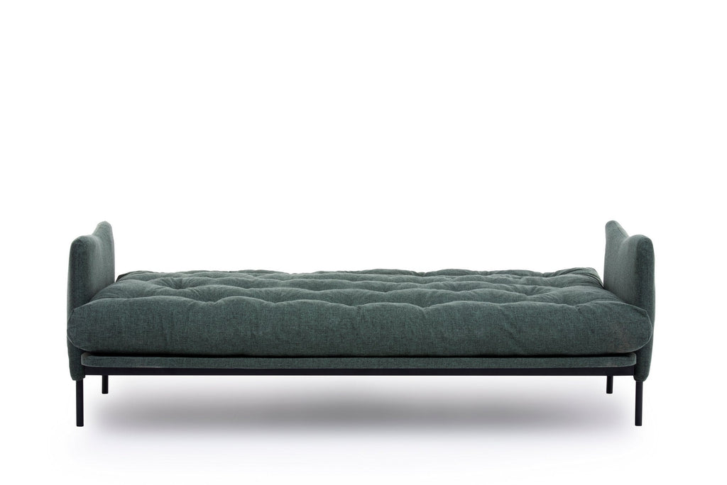 Sofá Cama "Renge" com Encosto Ajustável – Verde, 3 Lugares – Design Moderno - A minha loja