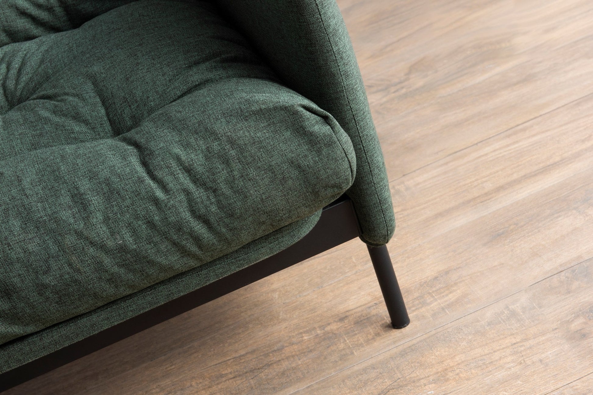 Sofá Cama "Renge" com Encosto Ajustável – Verde, 3 Lugares – Design Moderno - A minha loja