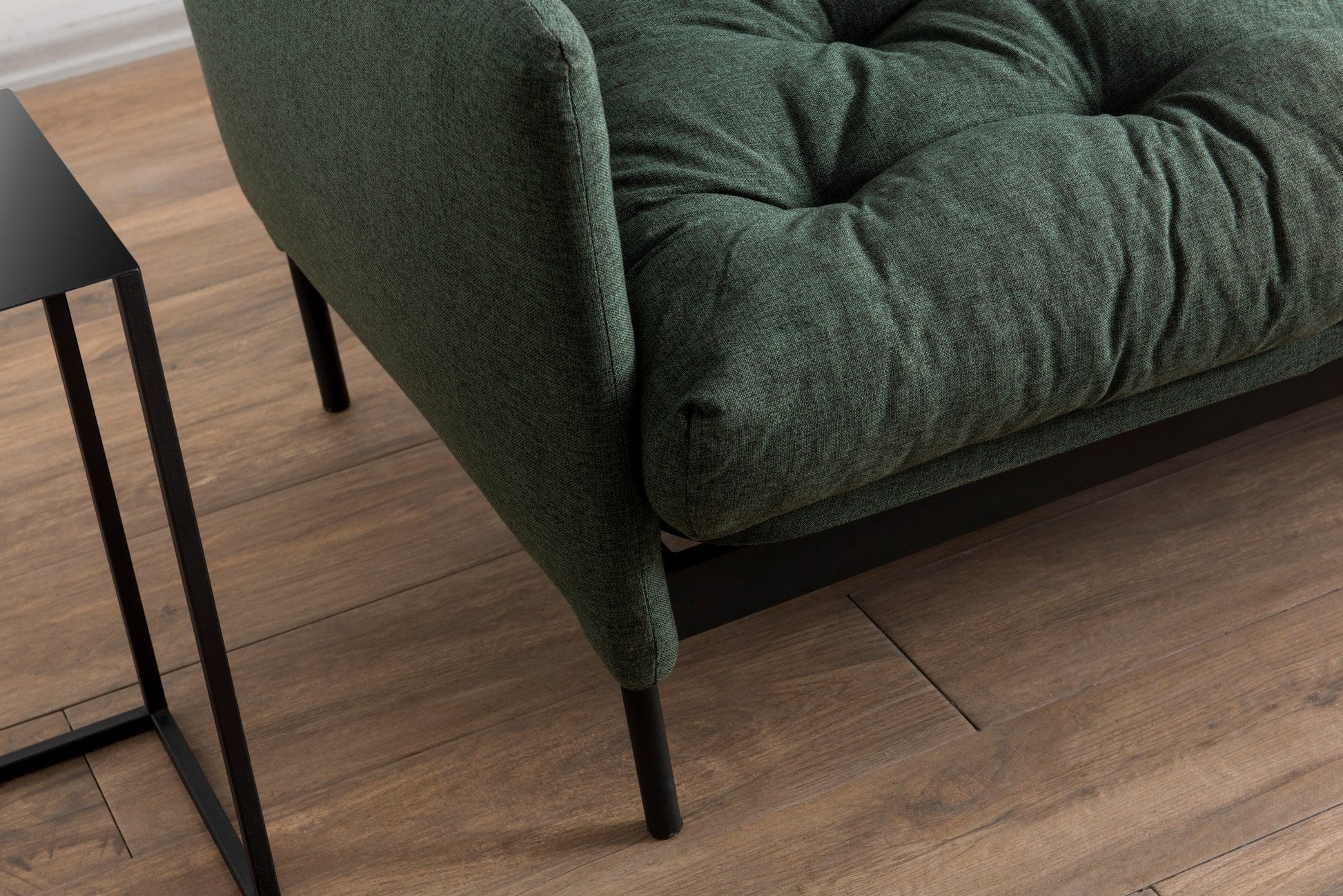 Sofá Cama "Renge" com Encosto Ajustável – Verde, 3 Lugares – Design Moderno - A minha loja