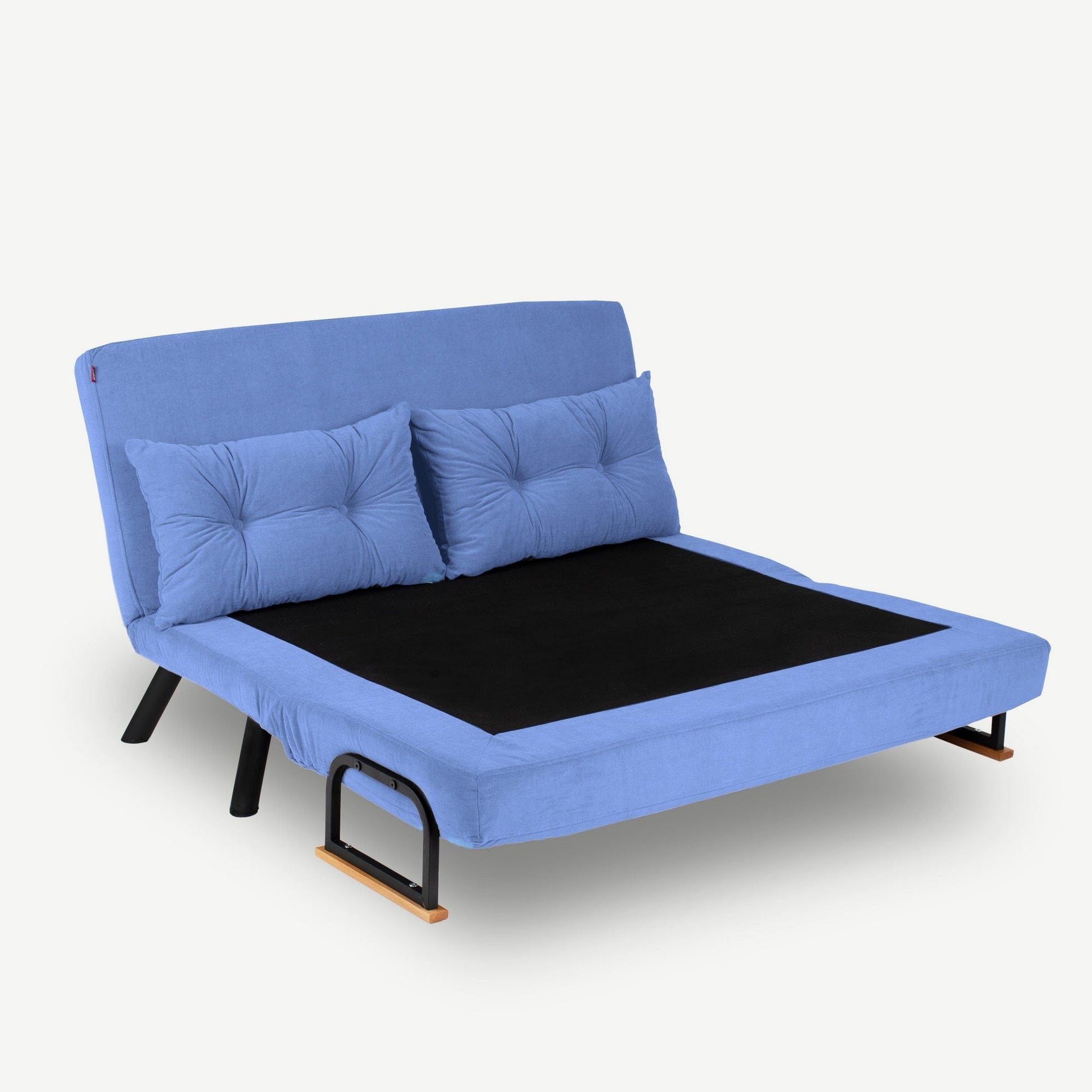 Sofá Cama "Versa" – Azul – 175x133 cm – Design Moderno e Versátil - A minha loja