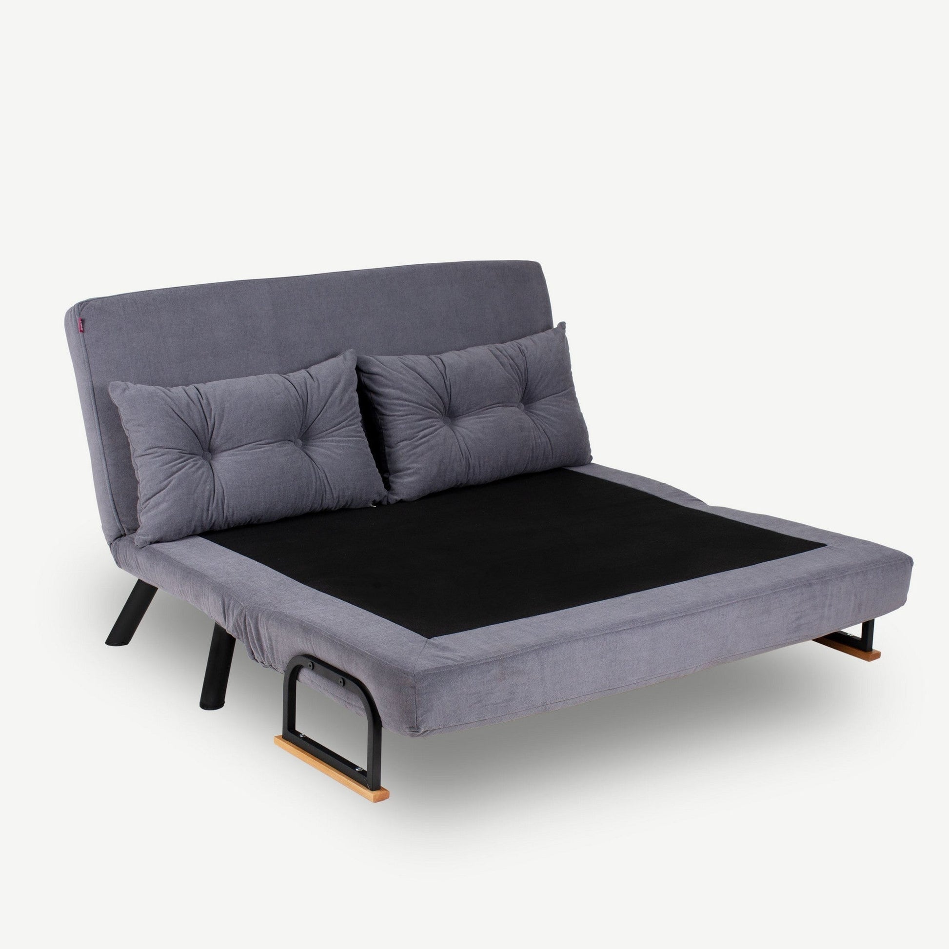 Sofá Cama "Versa" – Cinzento – 175x133 cm – Design Moderno e Versátil - A minha loja