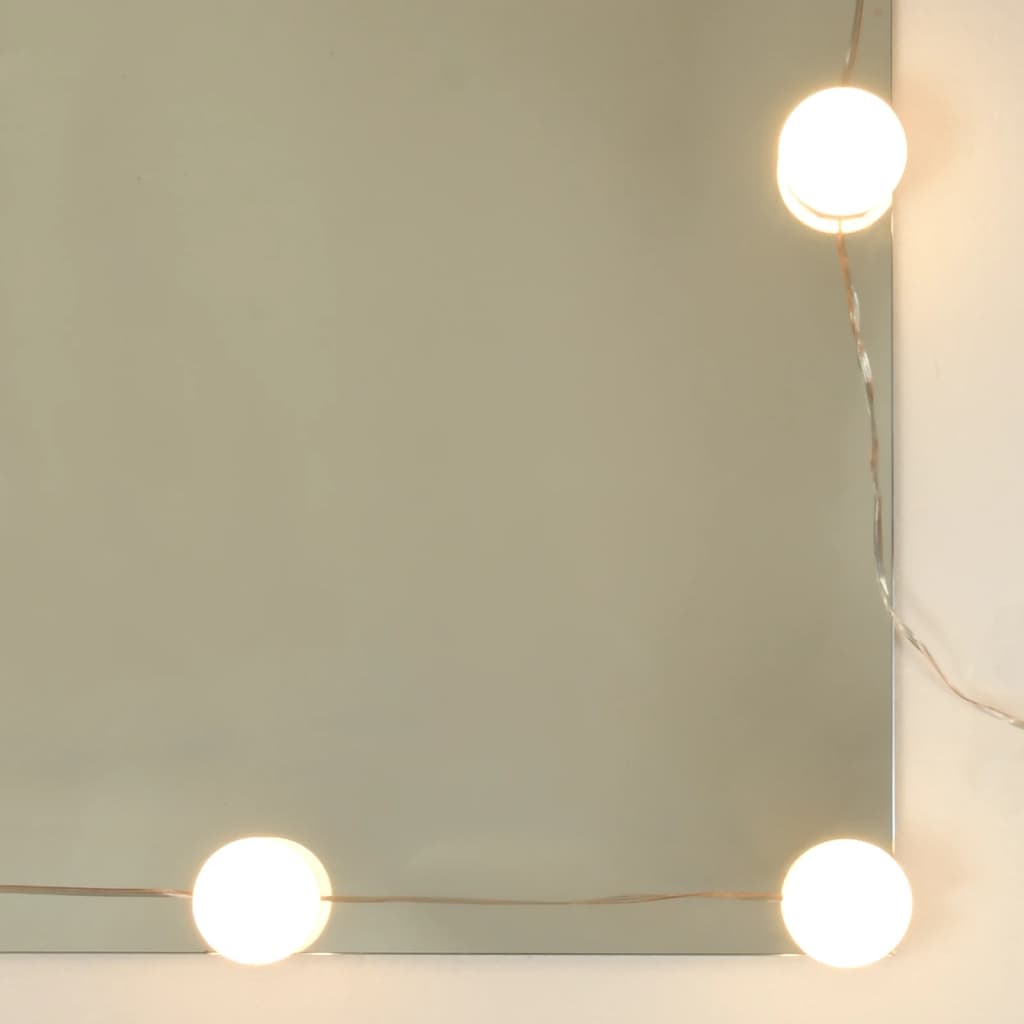 Toucador com LEDs 86,5x35x136 cm sonoma cinza - A minha loja