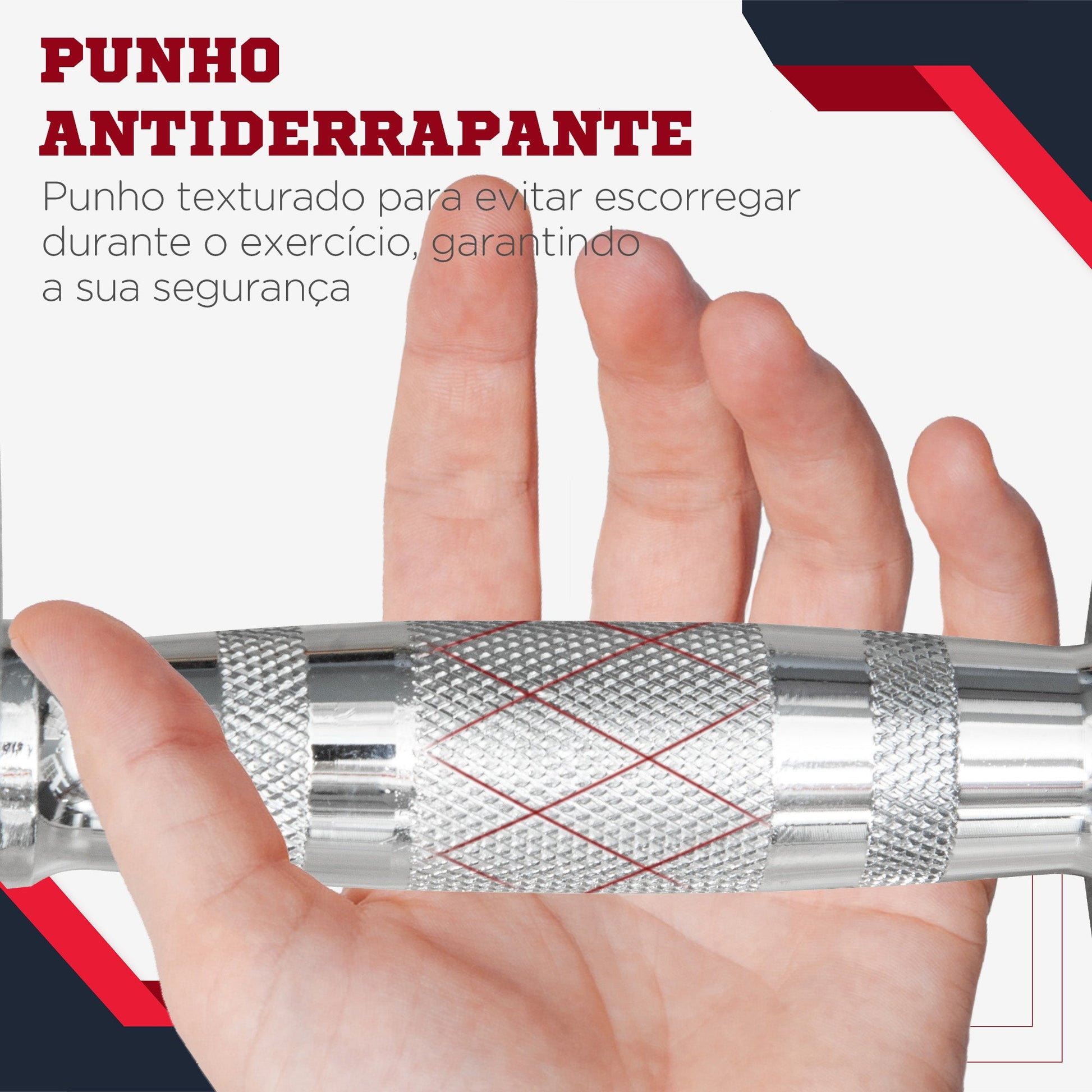 Conjunto de Halteres 12 kg com Barra Metálica e Cabeça Hexagonal Conjunto Pesos para Treino em Casa Ginásio 28,8x11,5 cm Preto e Prata – Modelo Luleå
