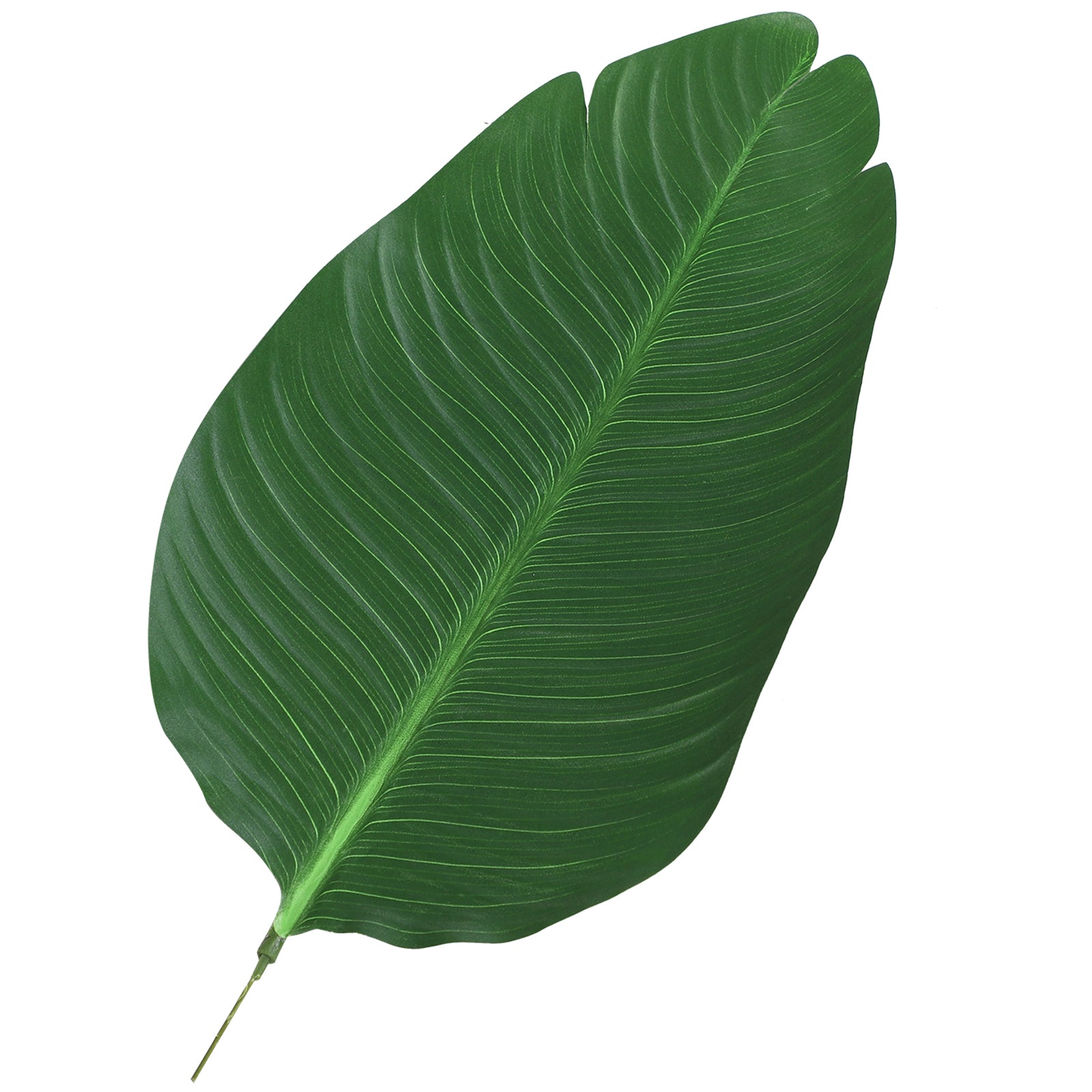 Planta Artificial de Decoração Planta Palmeira Artificial com Vaso 7 Folhas para Exterior e Interior Ø15x120cm Verde