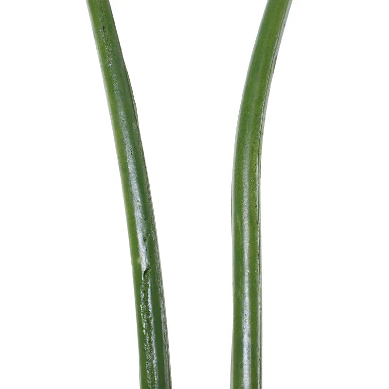 Planta Artificial de Decoração Planta Palmeira Artificial com Vaso 10 Folhas para Exterior e Interior Ø18x180cm Verde