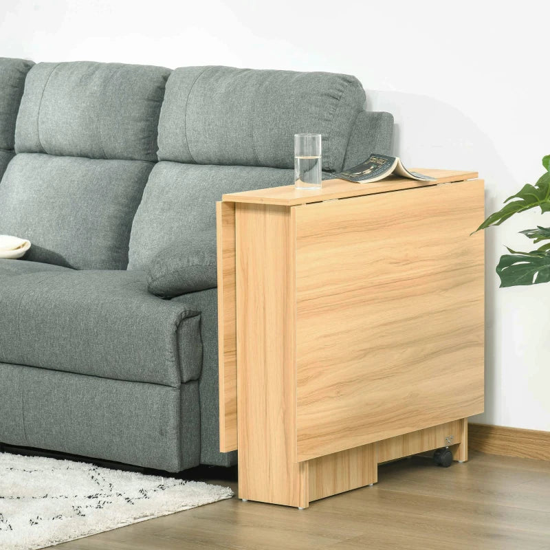 Mesa Dobrável Atman - Carvalho - Design Nórdico - Leva-Me Contigo - Móveis & Decoração